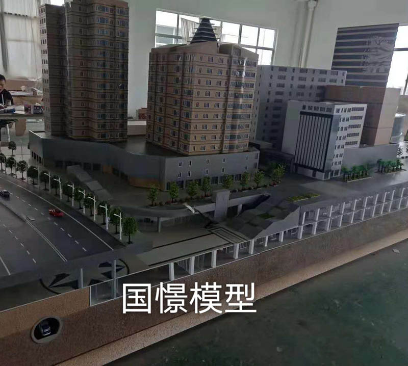 津市市建筑模型