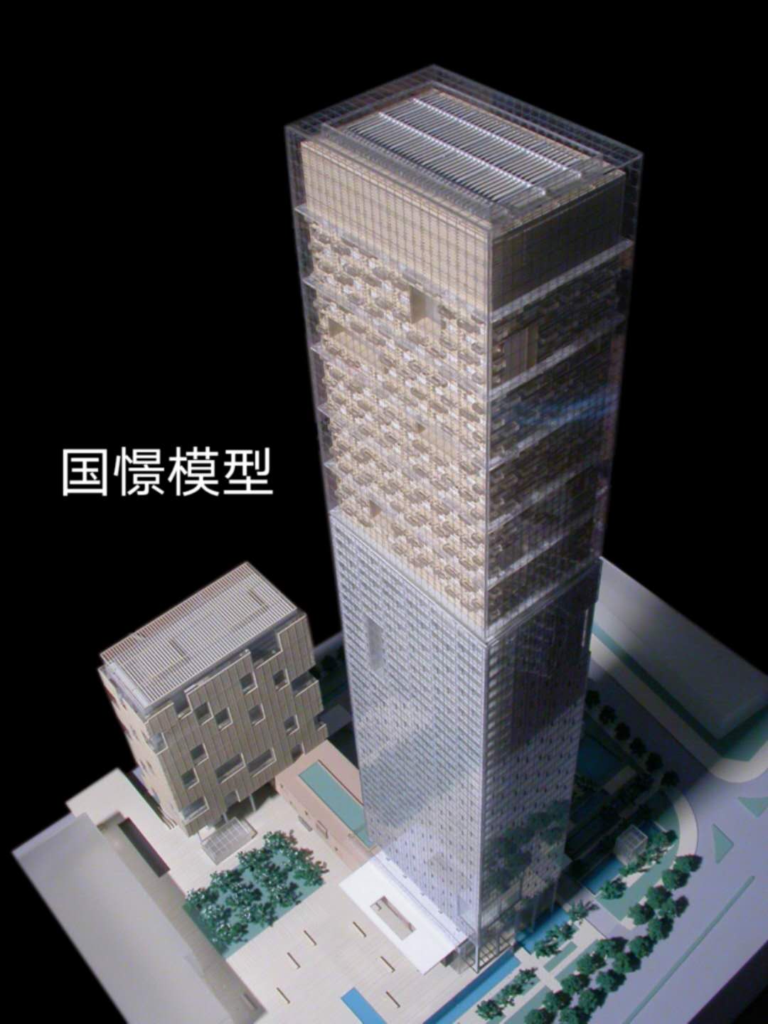 津市市建筑模型